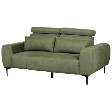 Sofa 2-osobowa zielona VEGAMO