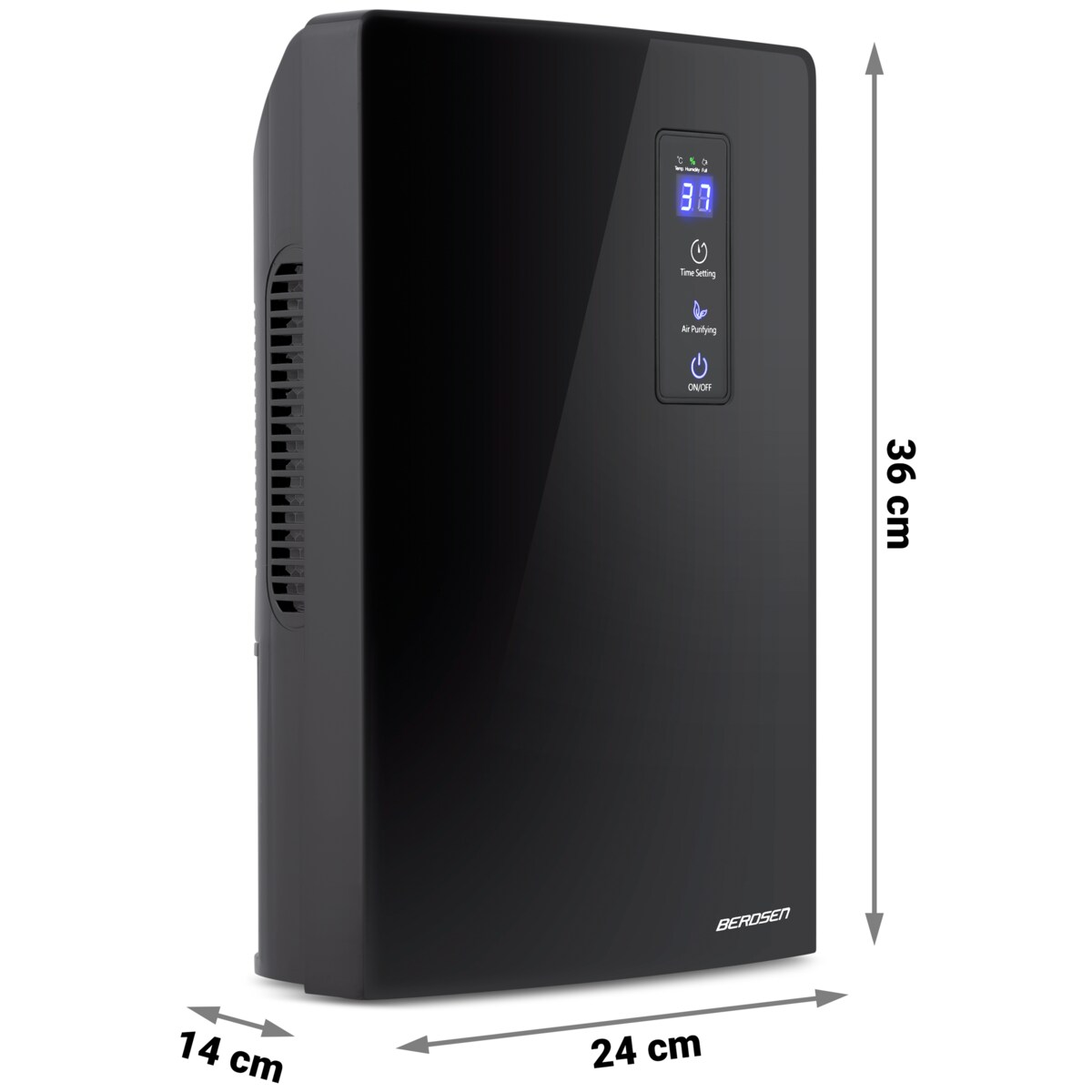 Osuszacz powietrza pochłaniacz wyświetlacz Berdsen