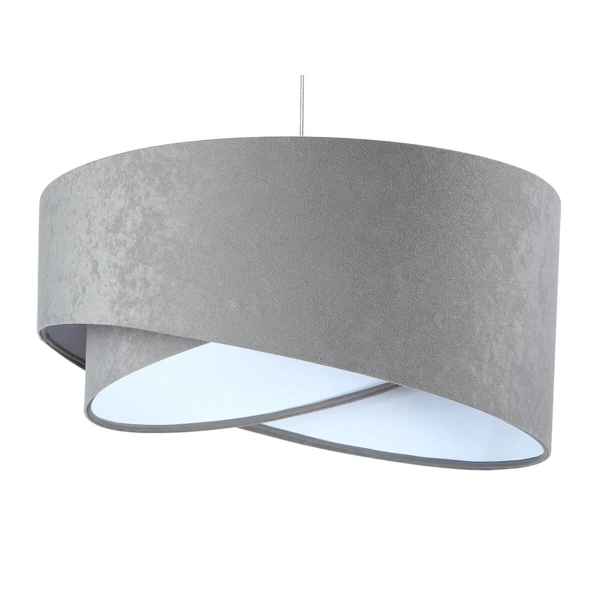 Lampa wisząca GEMSTONE szara/biała