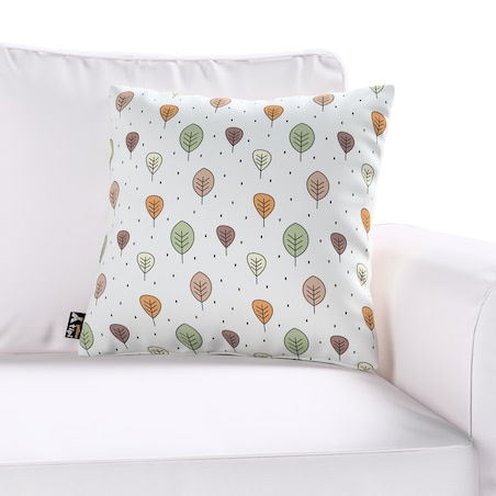 Poszewka Milly 43x43 ecru-brązowy