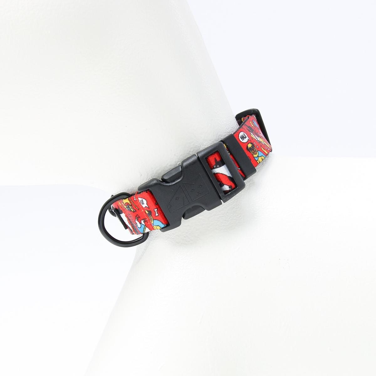 Obroża dla psa lub kota "Pies, który lata najlepsze ma za sobą" - Szerokość taśmy: 38mm, Rozmiar: M