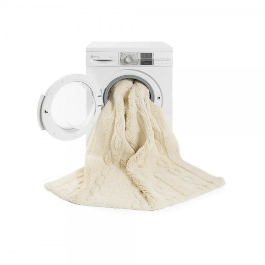 Dywan Bawełniany Trenzas Soft Vanilla 80x120 cm Lorena Canals