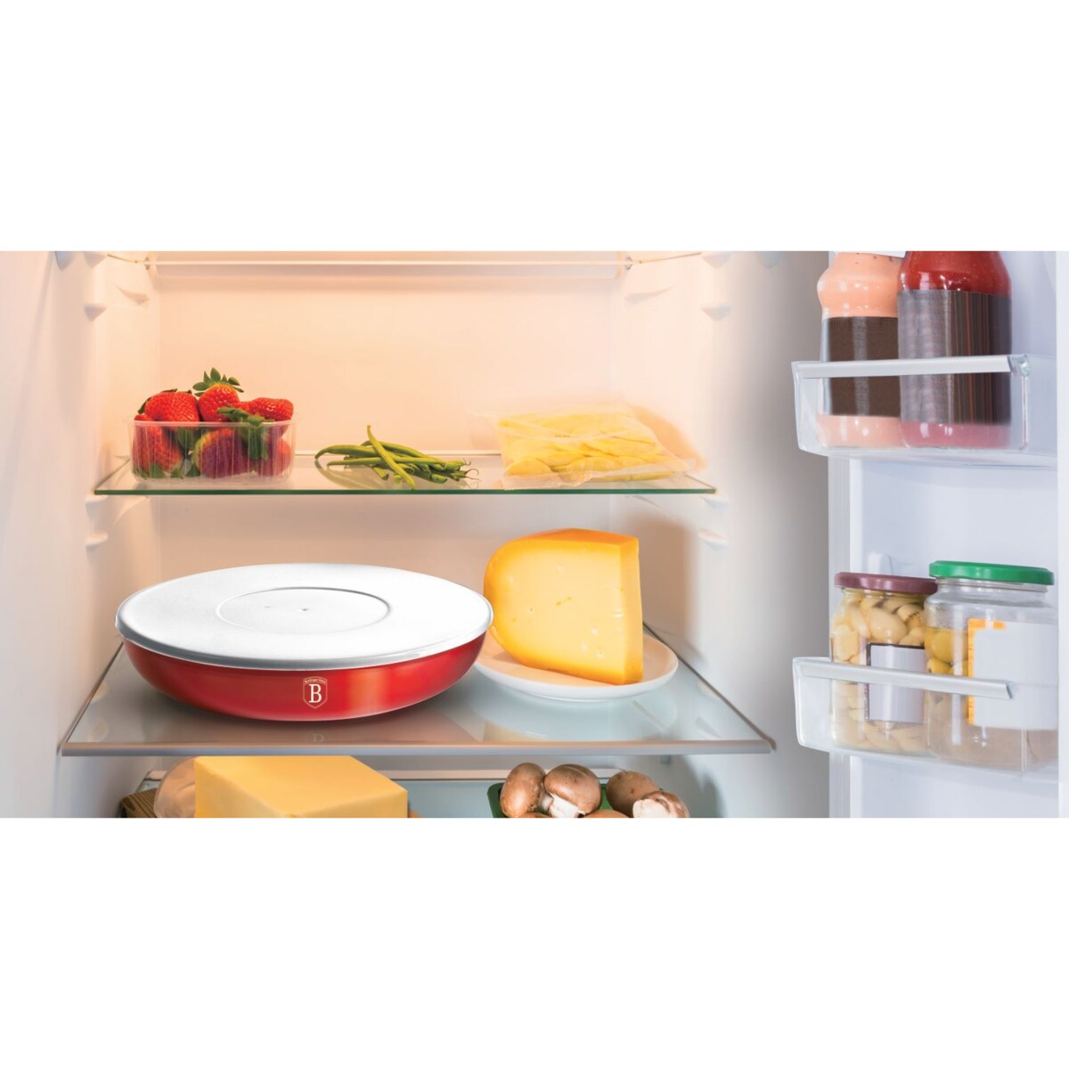 Zestaw 12 elementów garnki, patelnie, akcesoria BerlingerHaus BH-1674