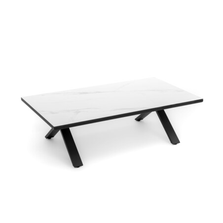 Meble ogrodowe nowoczesne luksusowe aluminiowe MARABELLA beżowo białe