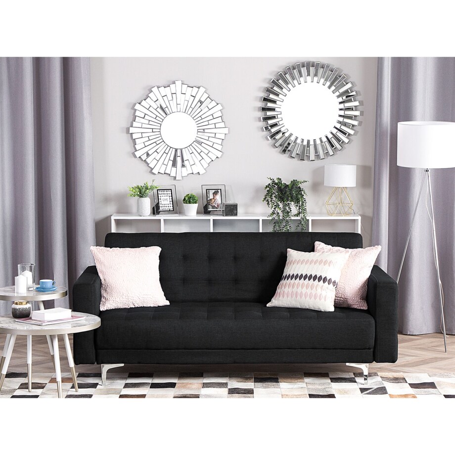 Sofa rozkładana grafitowa ABERDEEN