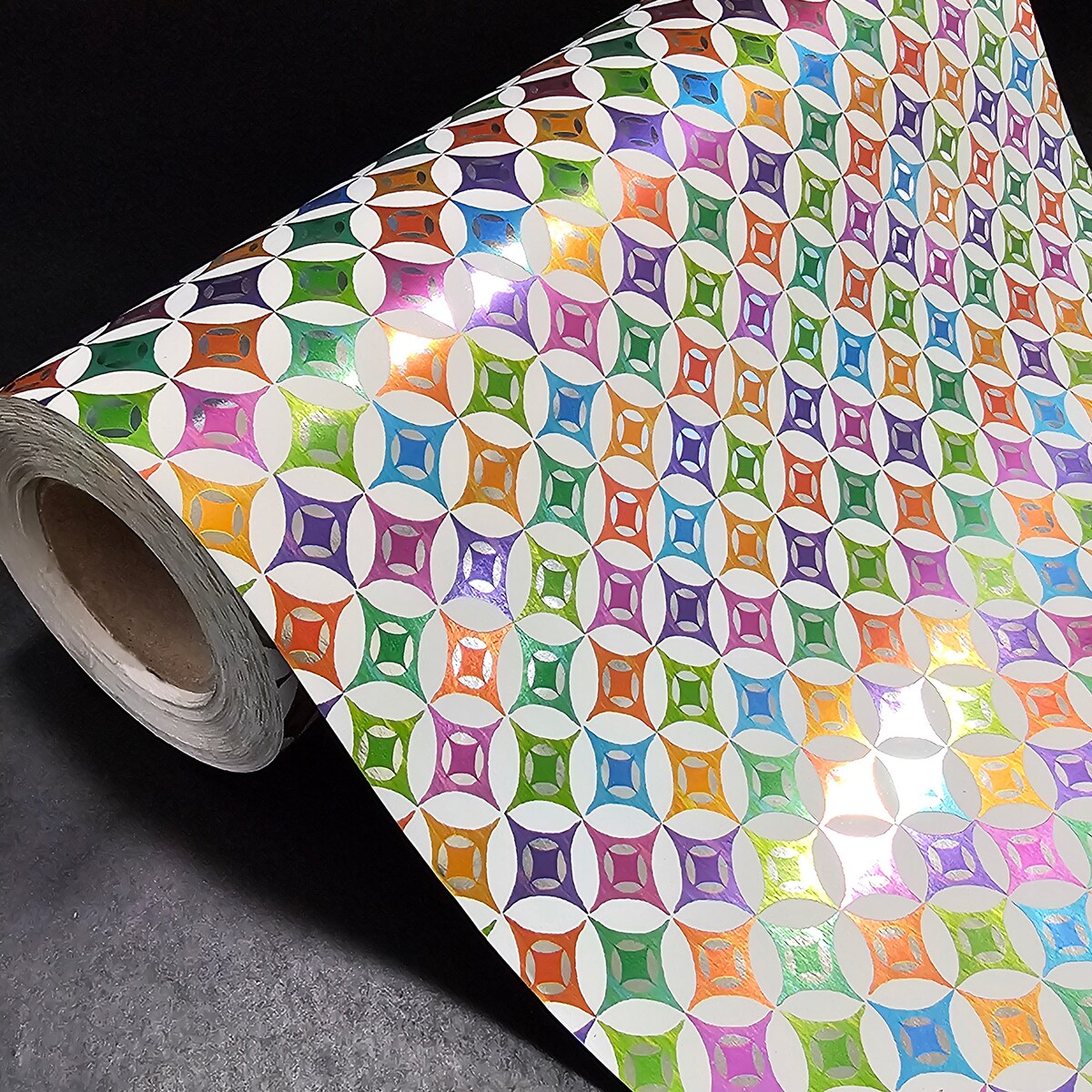 Papier do pakowania prezentów 75 METRÓW MEGAROLKA Ozdobny Komunia Ślub