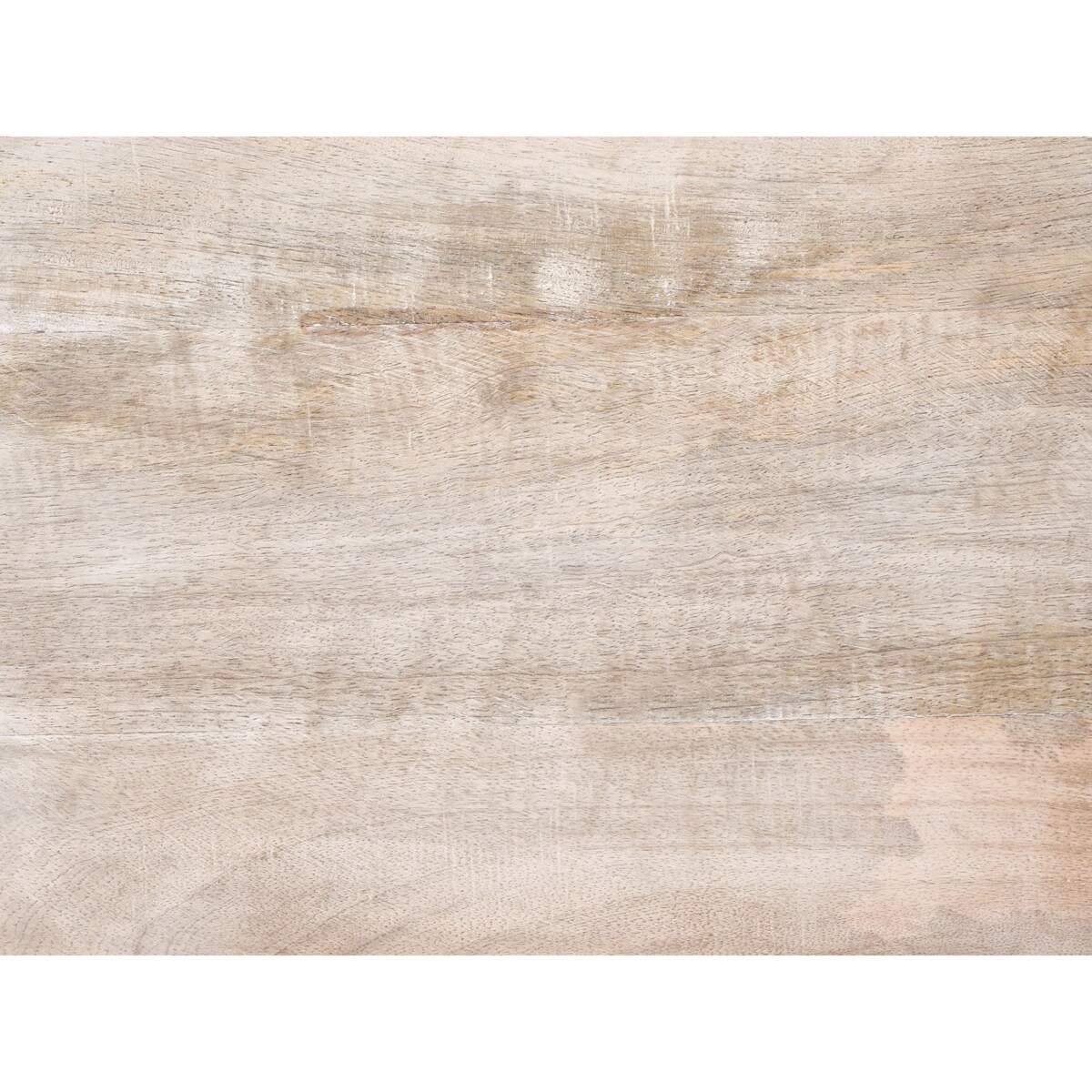 Zestaw 2 tac do serwowania QUENA Drewno mango Jasnobrązowy