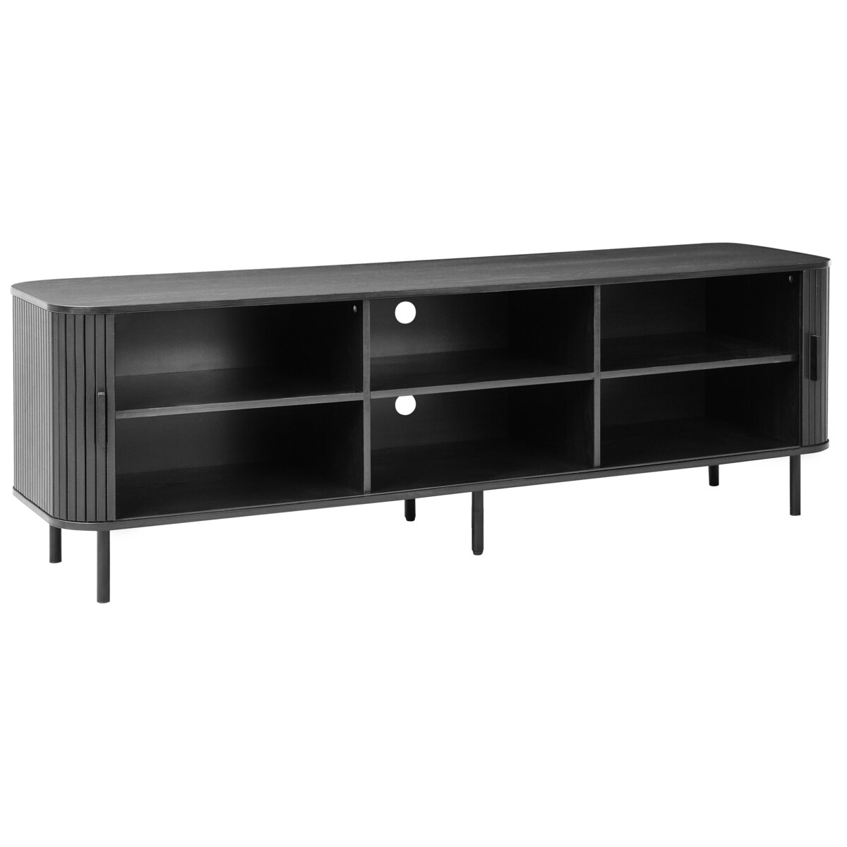 Szafka RTV BRADLEY Czarny