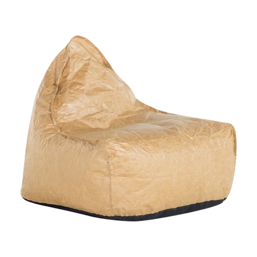 Fotel worek 200 L DROP 63 cm 75 cm Złoty brąz