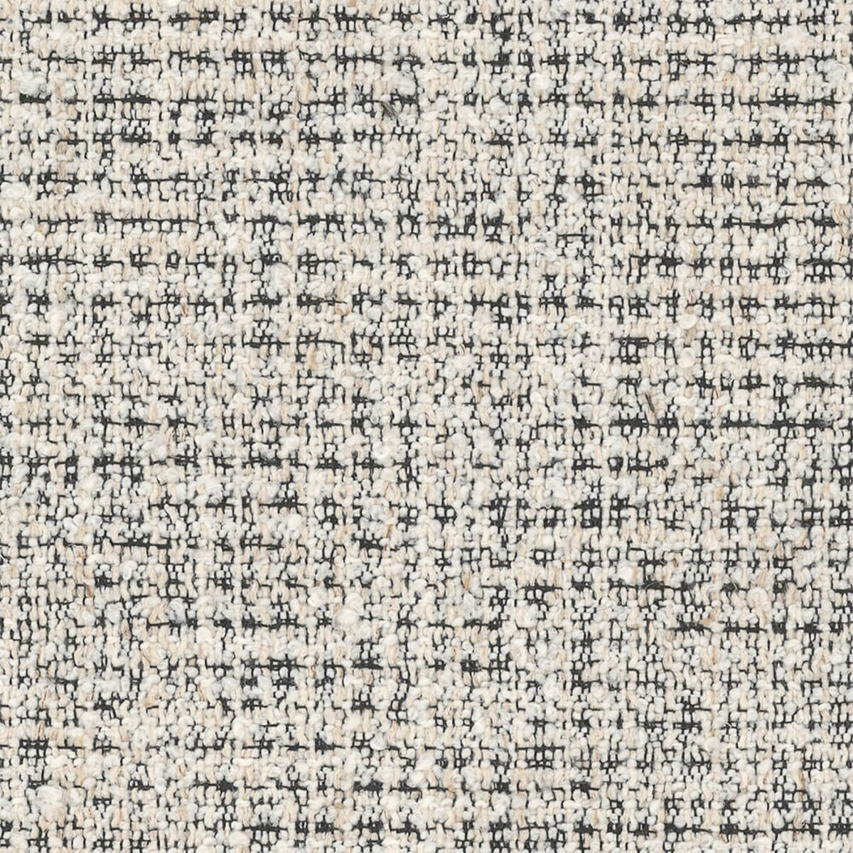 Łóżko kontynentalne SATO 180x200 z pojemnikiem, Kremowo-czarny melanż, tkanina Coco 80