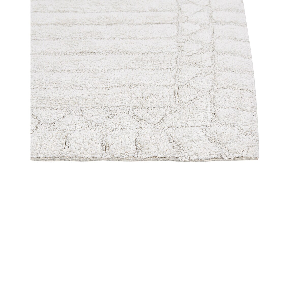 Dywanik łazienkowy bawełniany 60 x 90 cm beżowy TEKKE