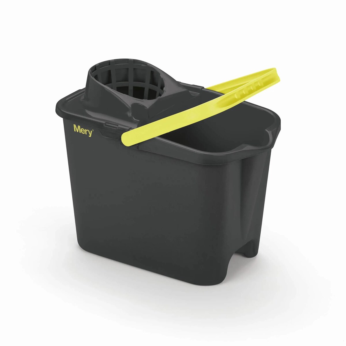 Prostokątne wiadro 14 ltr z wyciskaczem Mery