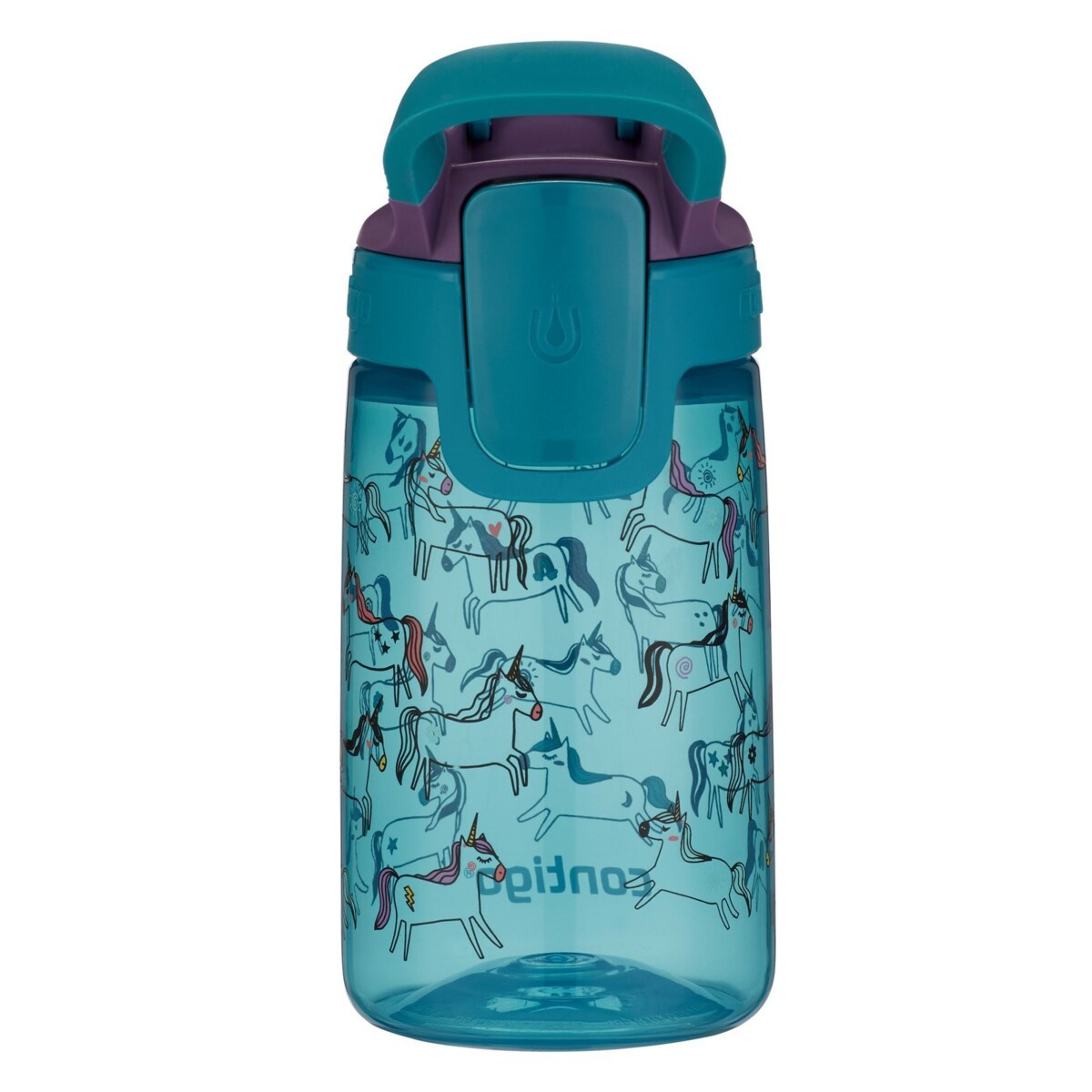 Butelka/ bidon dla dzieci Contigo Gizmo Sip 420ml Unicorn Eggplant