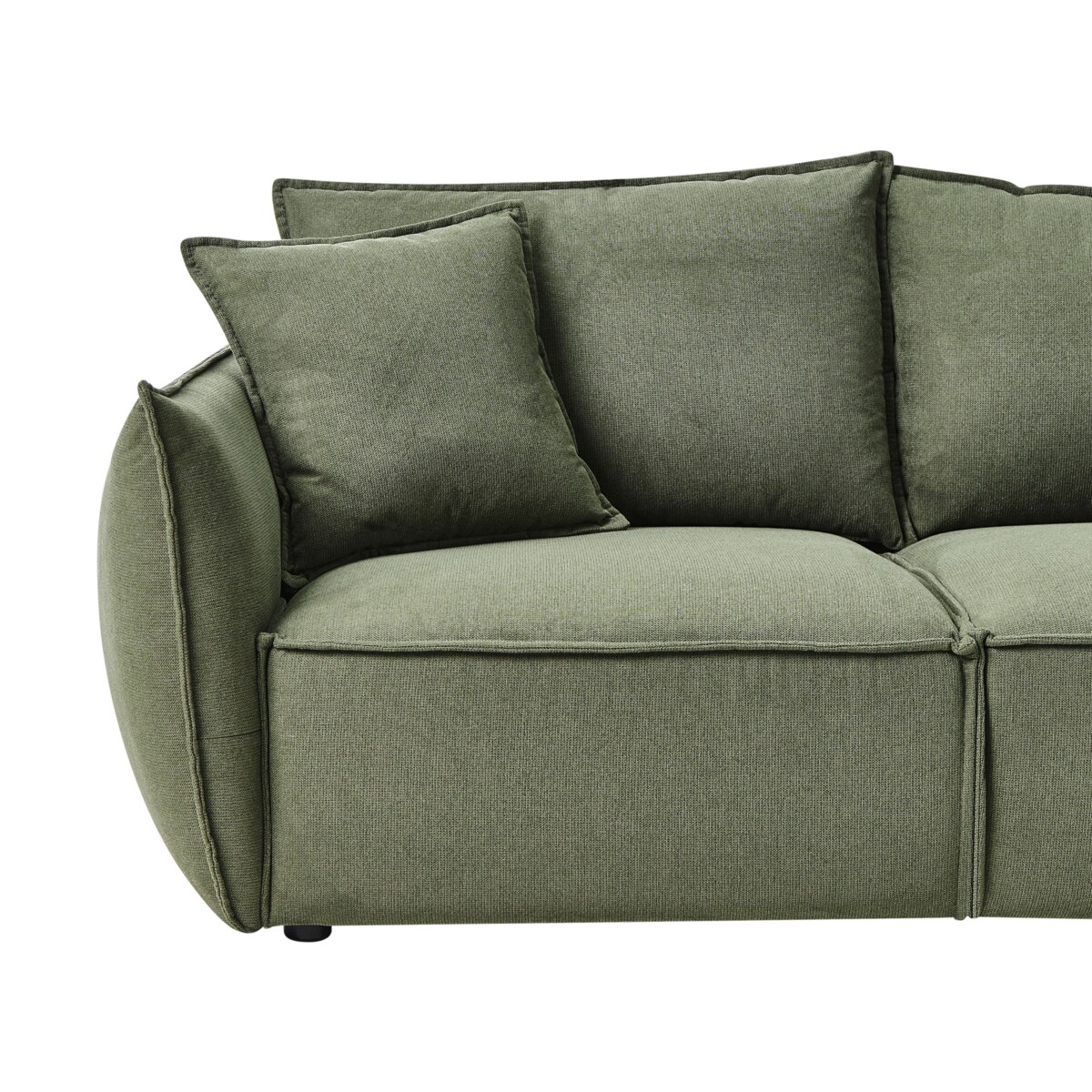 Sofa dla 3 osób KUNES Zielony