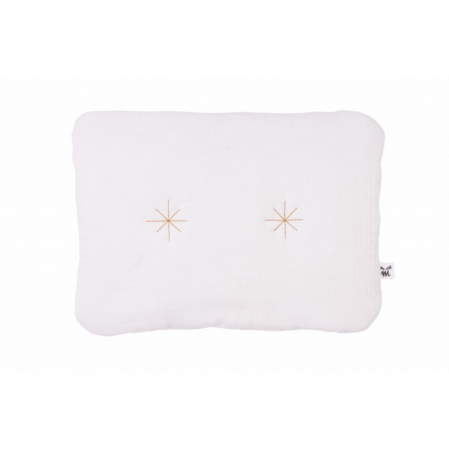 Poduszka muślinowa ecru