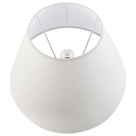 Lampa stołowa MORACA Porcelana Biały/ niebieski
