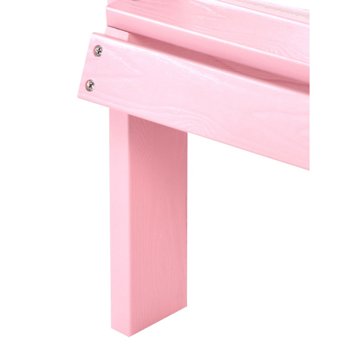 Krzesło ogrodowe dla dzieci różowe ADIRONDACK