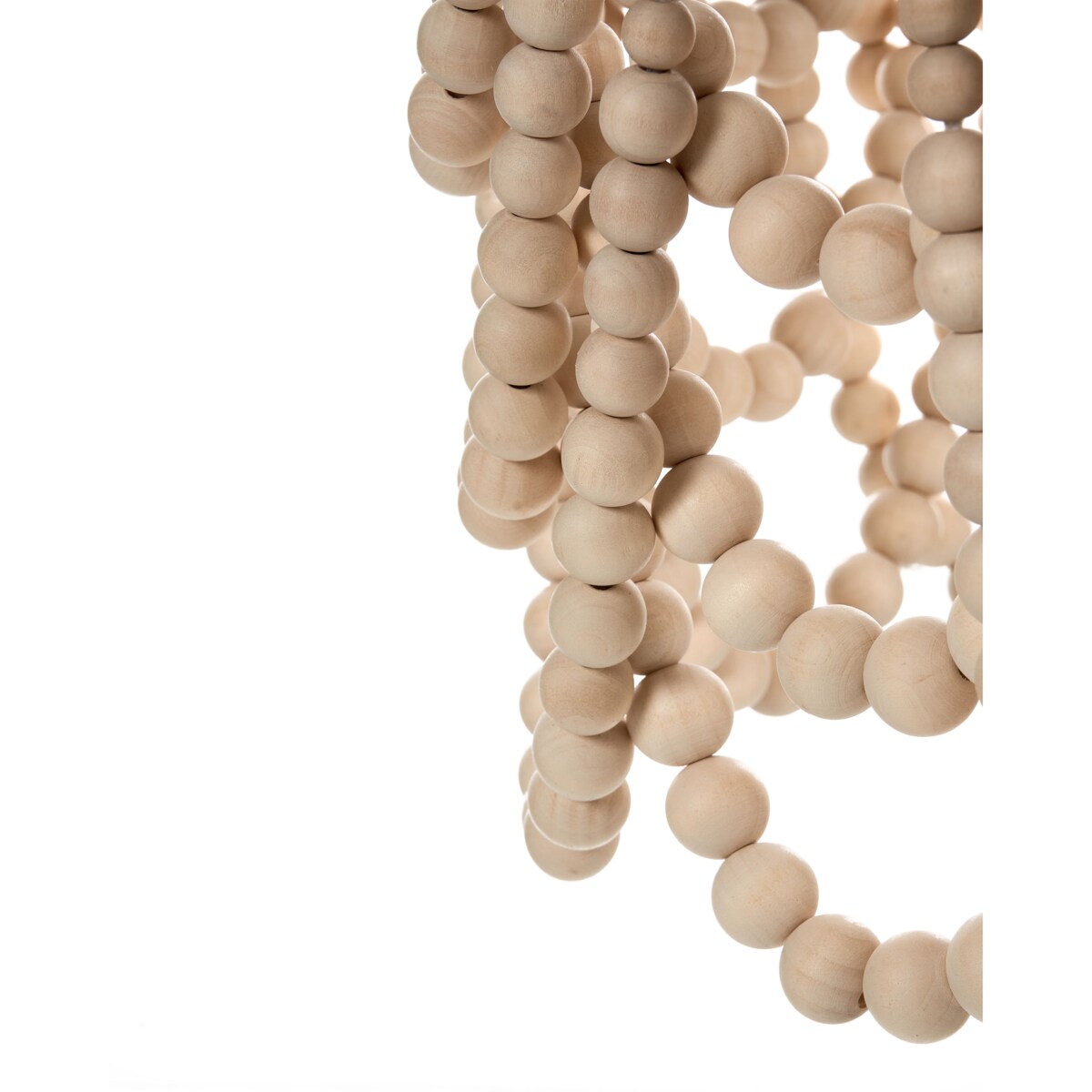 Żyrandol PUSWELI Drewno Jasnobrązowy