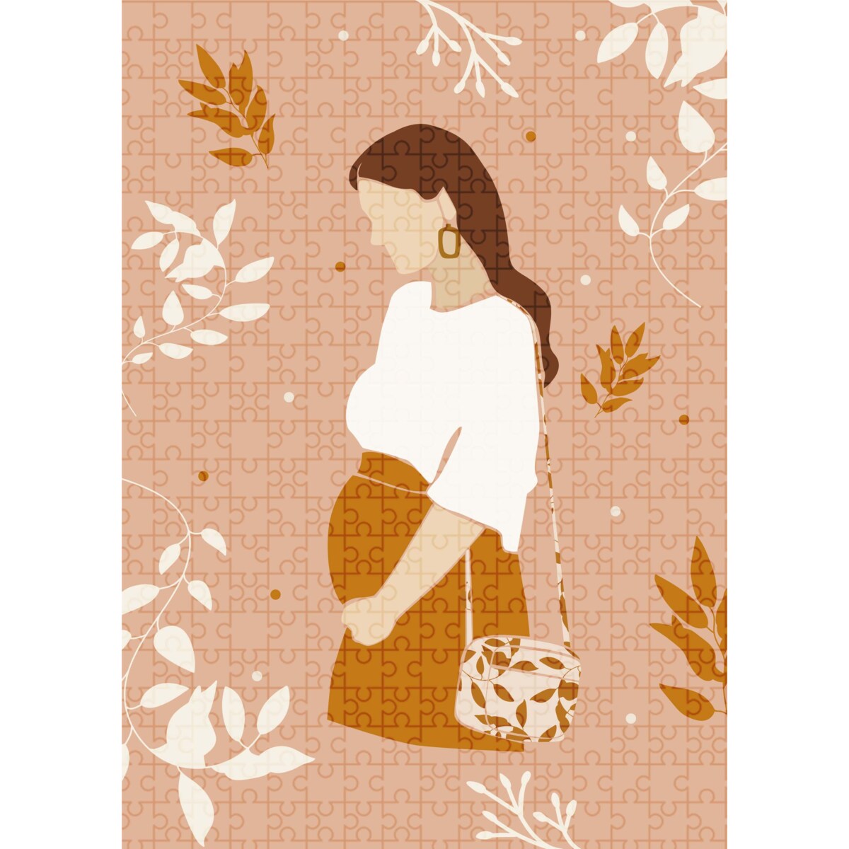 Muno Puzzle "Mom To Be" Puzzle 500 el. w eco woreczku