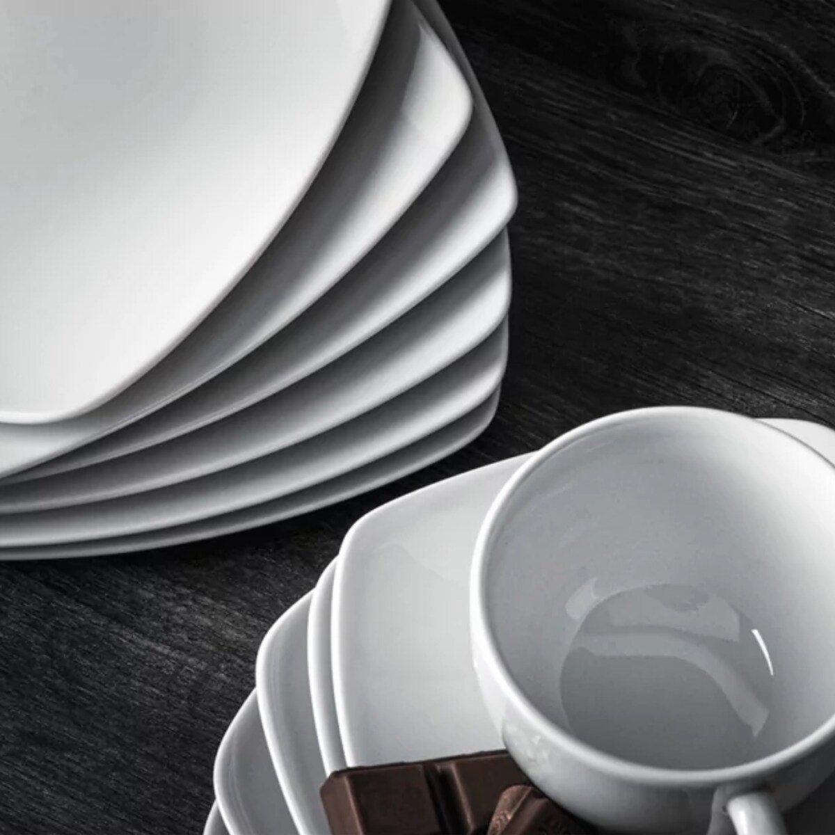 Konsimo CARLINA Zestaw kawowy, 6 os. (18 el)