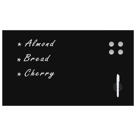 vidaXL Ścienna tablica magnetyczna, szklana, 120 x 60 cm