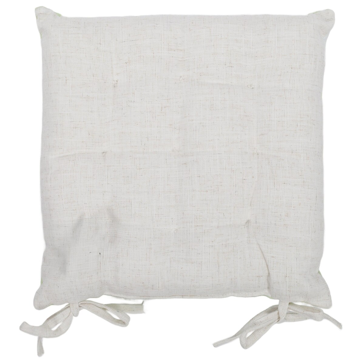 Poduszka na krzesło w roślinny wzór, 40 x 40 cm