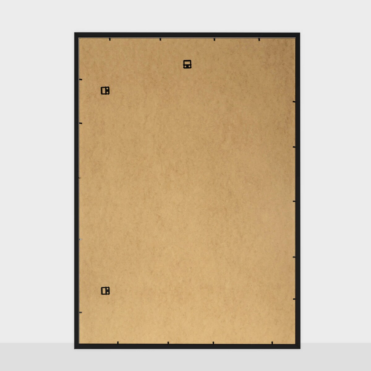 Ramka na zdjęcia 70x100 cm z passe partout czarna ramka z okienkiem passe partout na zdjęcie 50x70 cm FRAMAI®