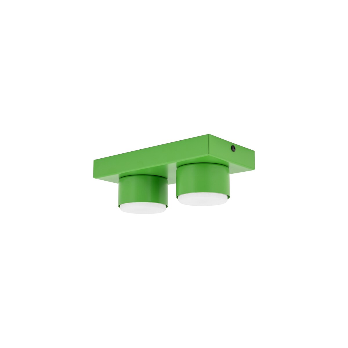 Lampa sufitowa TK Lighting BRIX GREEN 11286 zielona 2xGX53 nowoczesna loftowa