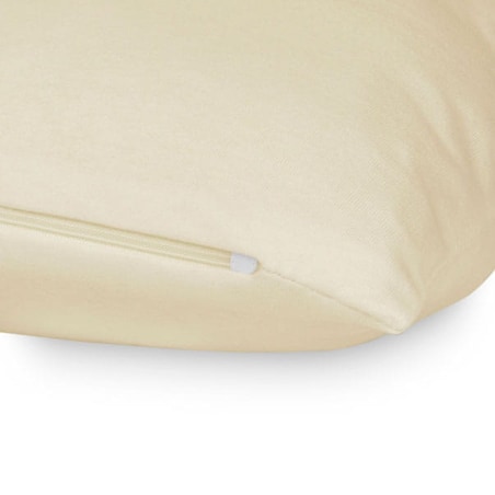 Poszewka jersey 40x40 kolor krem