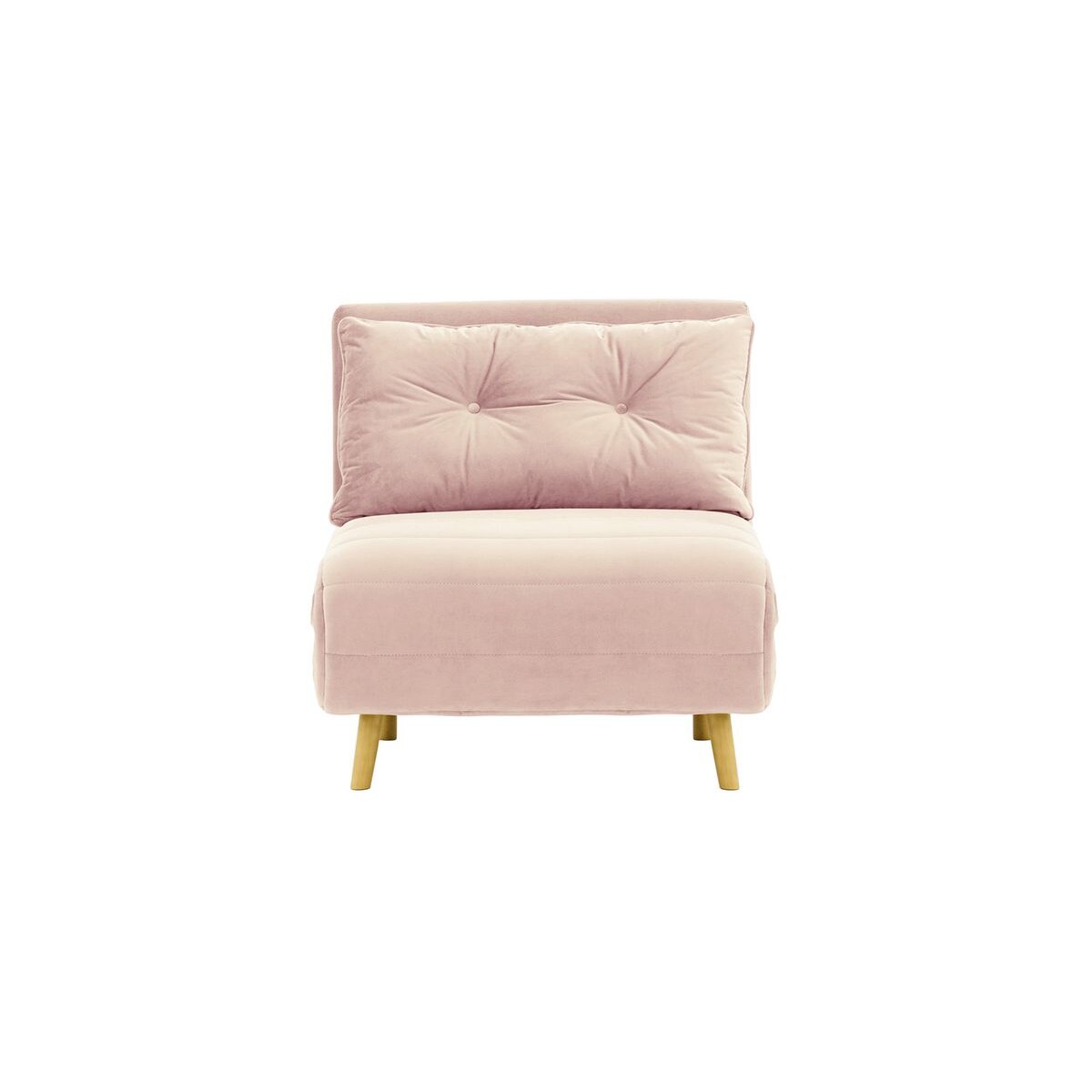 Fotel rozkładany Flic 77 cm-Velluto 14-like oak