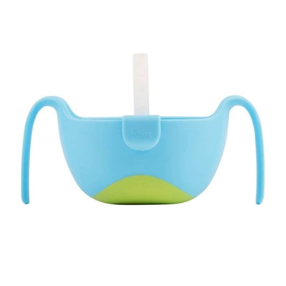 Miseczka ze słomką dla dziecka, Ocean Breeze, b.box