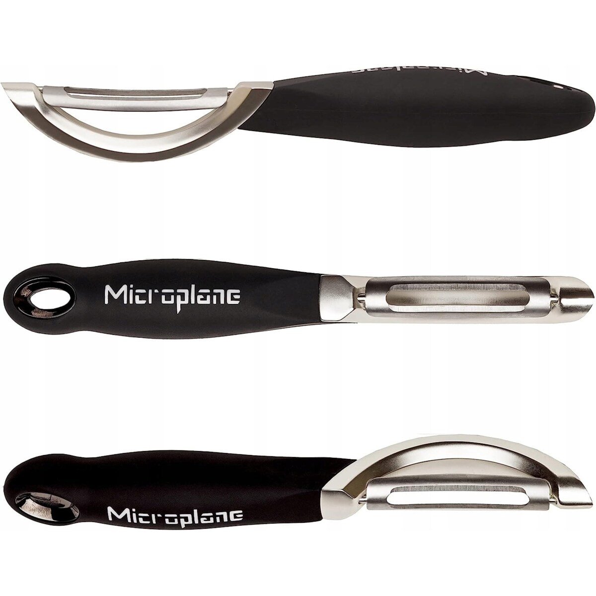 OBIERACZKA do Warzyw UNIWERSALNA Microplane black