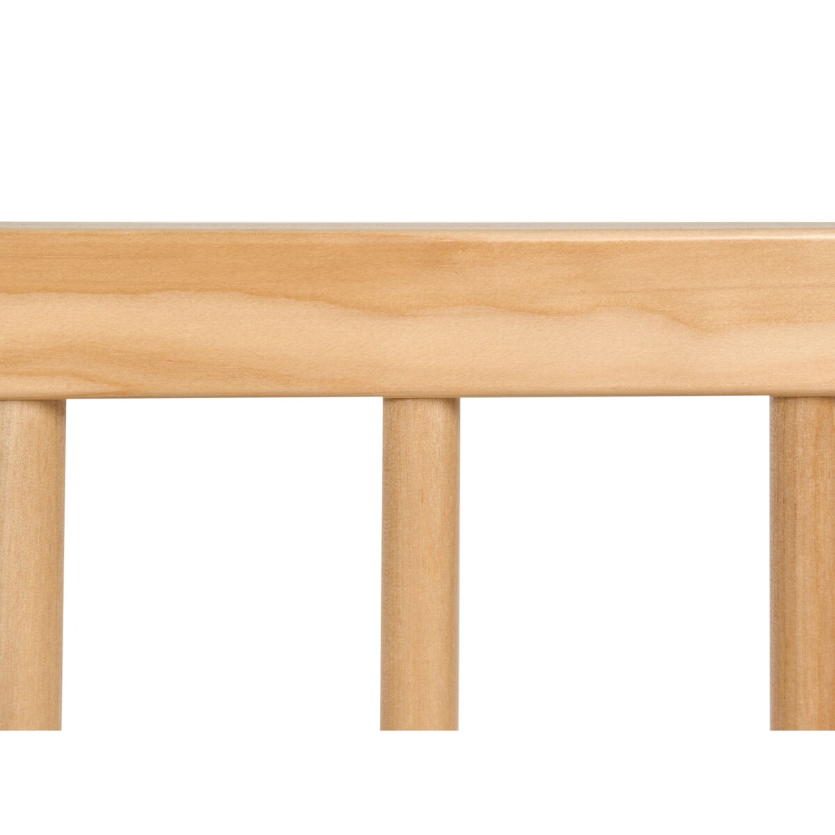 Łóżeczko dziecięce Drewno sosnowe BELENGER 60 x 120 cm Jasnobrązowy