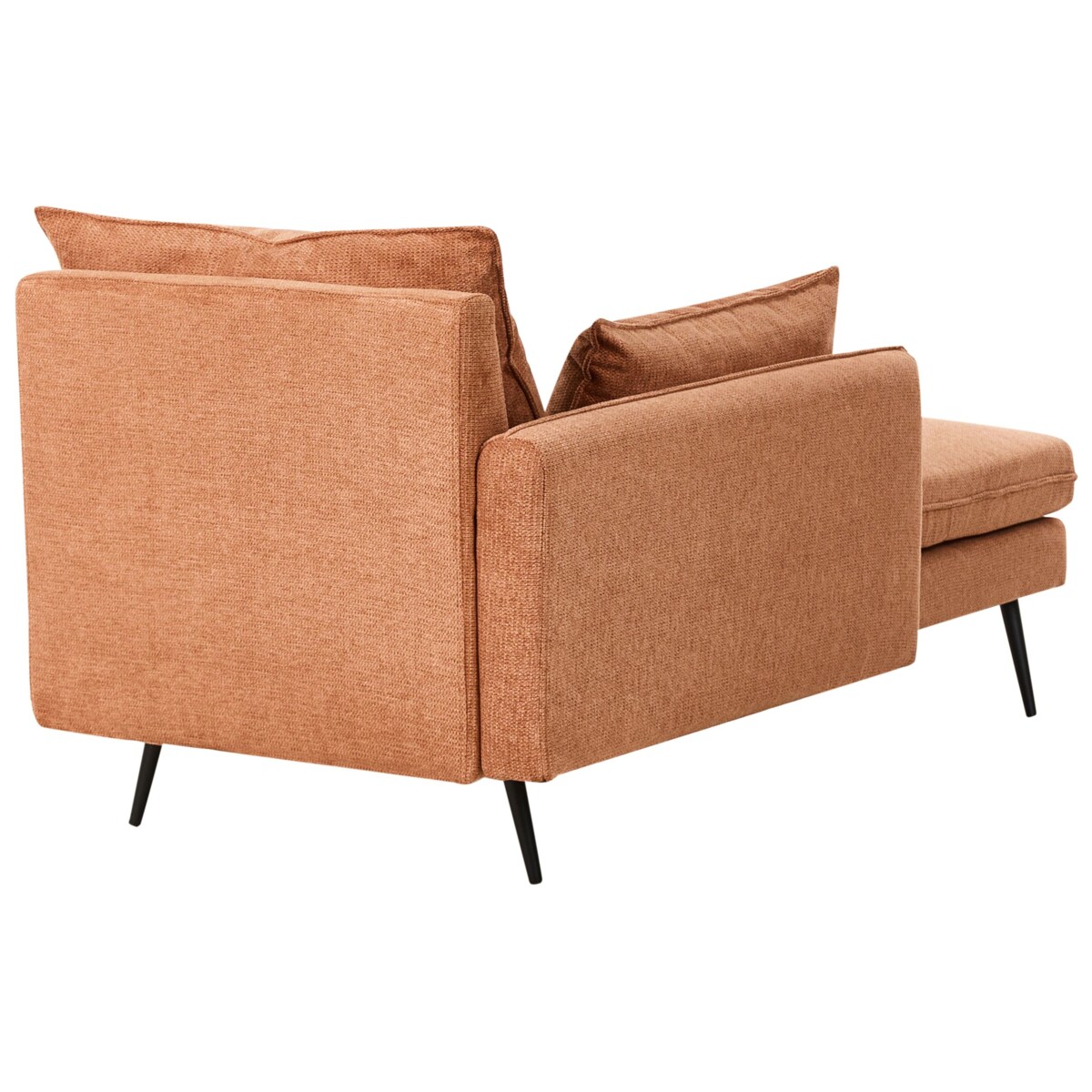 Szezlong prawostronny YERRES Pomarańczowy