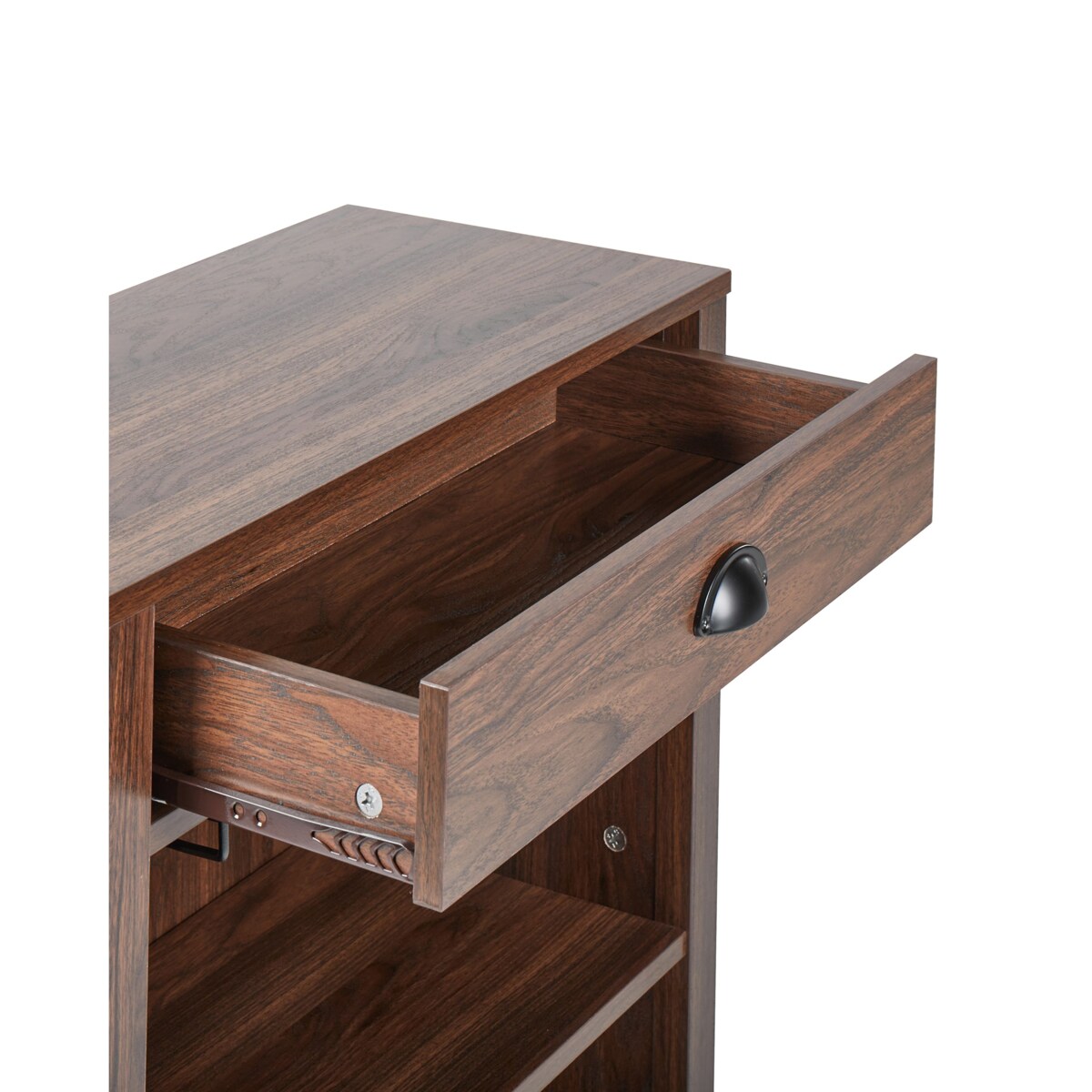 Komoda ciemne drewno WALKERSTON