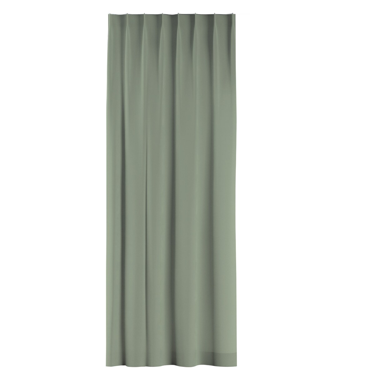 Zasłona na haczykach flex pojedynczych 130x245 szałwiowy