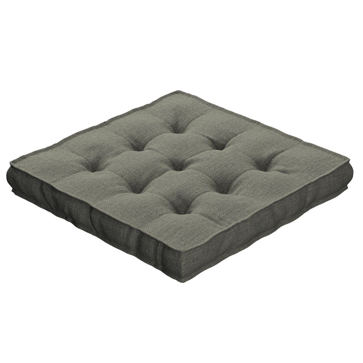 Poduszka na krzesło Kuba, szaro-beżowy, 50 x 50 x 10 cm, Living II