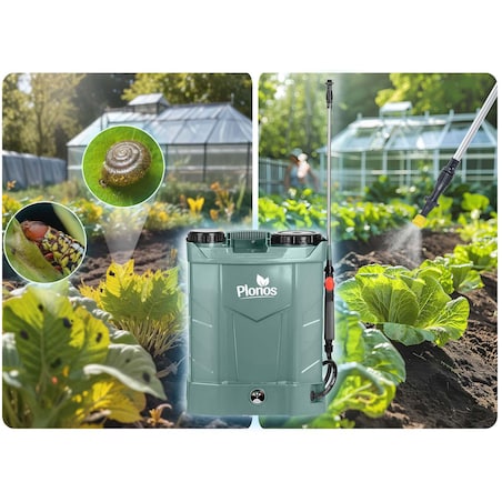 Opryskiwacz akumulatorowy Plonos PL-602 plecakowy elektryczny 16L 460201