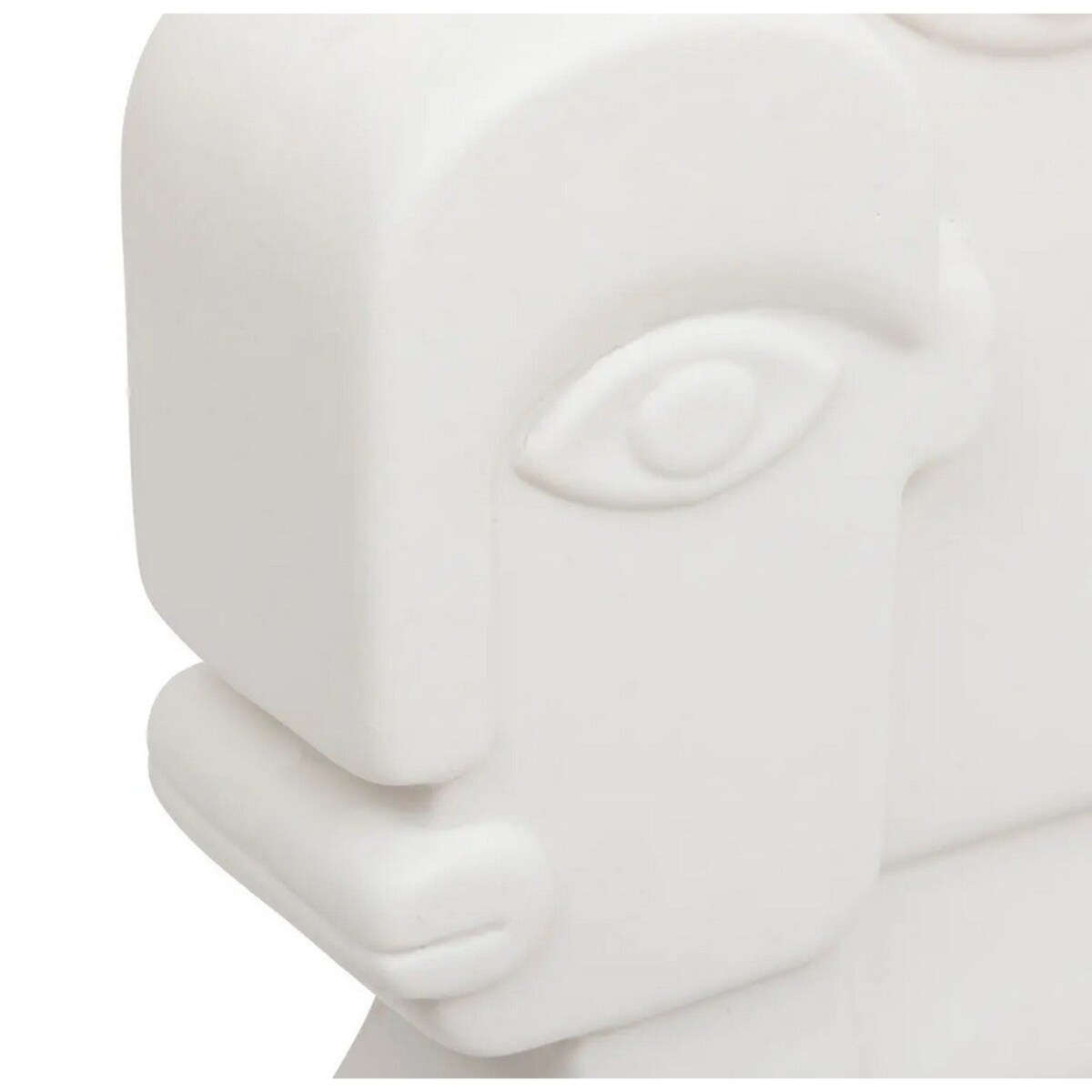 Figurka z dolomitu biała FACE 26 cm