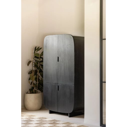 Szafa z drewna mango Agathe 200x110x60 cm