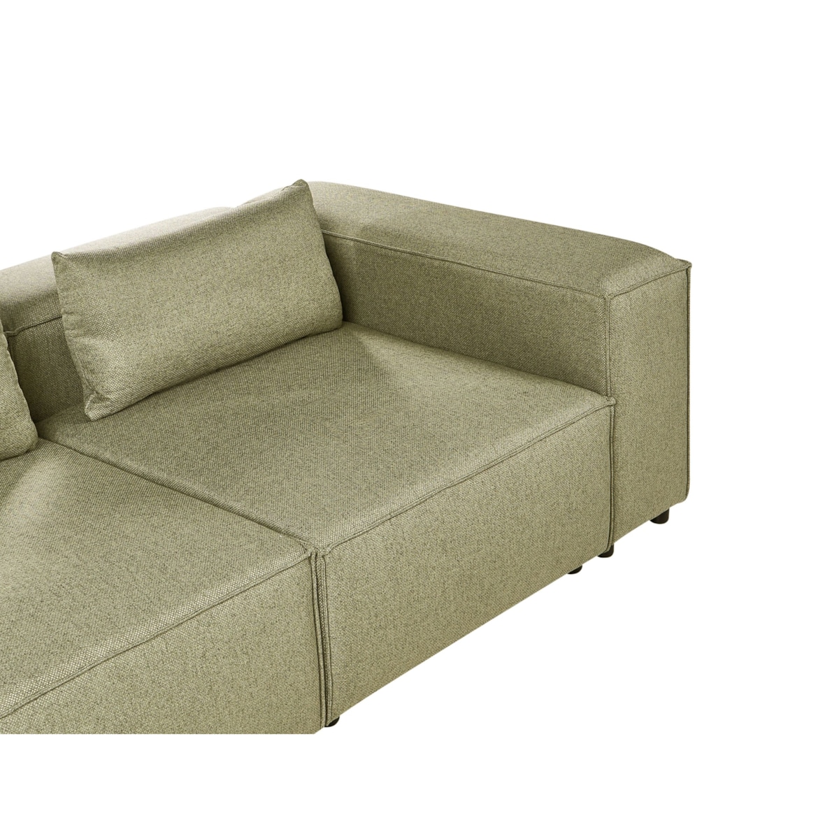 Sofa modułowa dla 3 osób BRANDE Jasnozielony