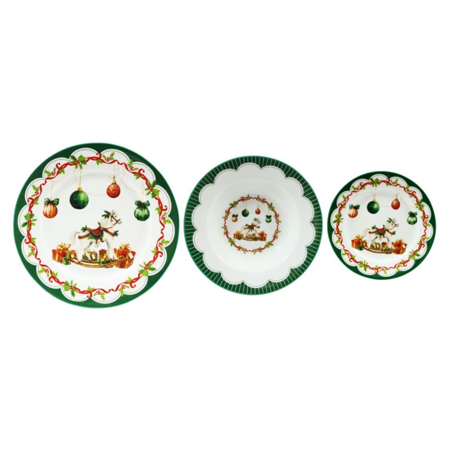 Komplet Talerzy Santa Lila