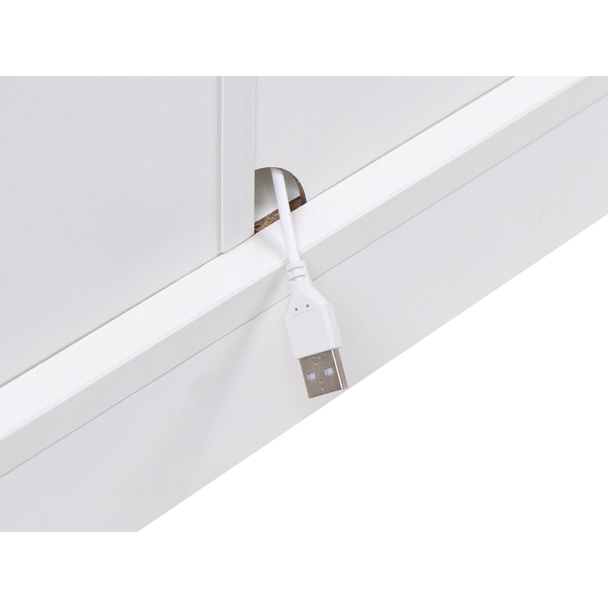 Szafka na buty GRIFFITH Z LED Biały