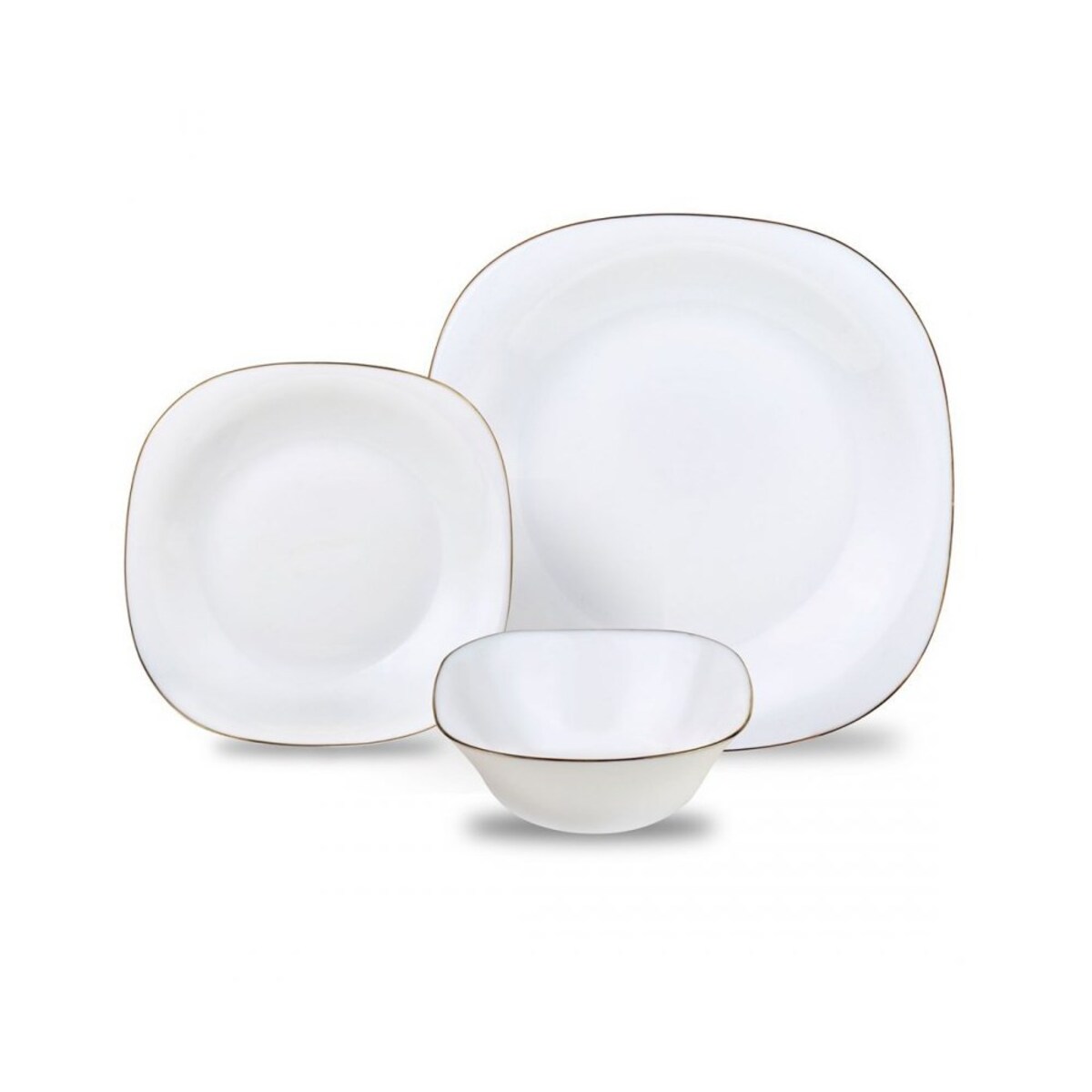 Kinghoff komplet obiadowy Topaz dla 6 osób 18 elementów 62394