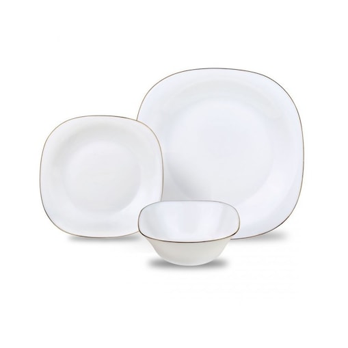 Kinghoff komplet obiadowy Topaz dla 6 osób 18 elementów 62394