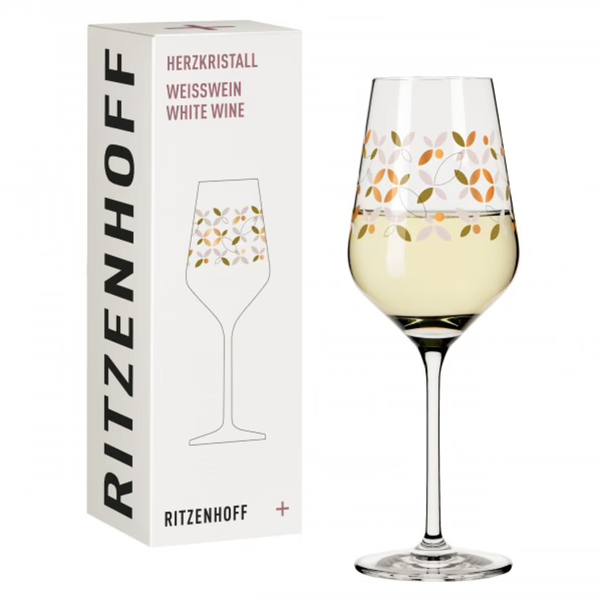 Kieliszek do białego wina Crystal Heart, Christine Kordes