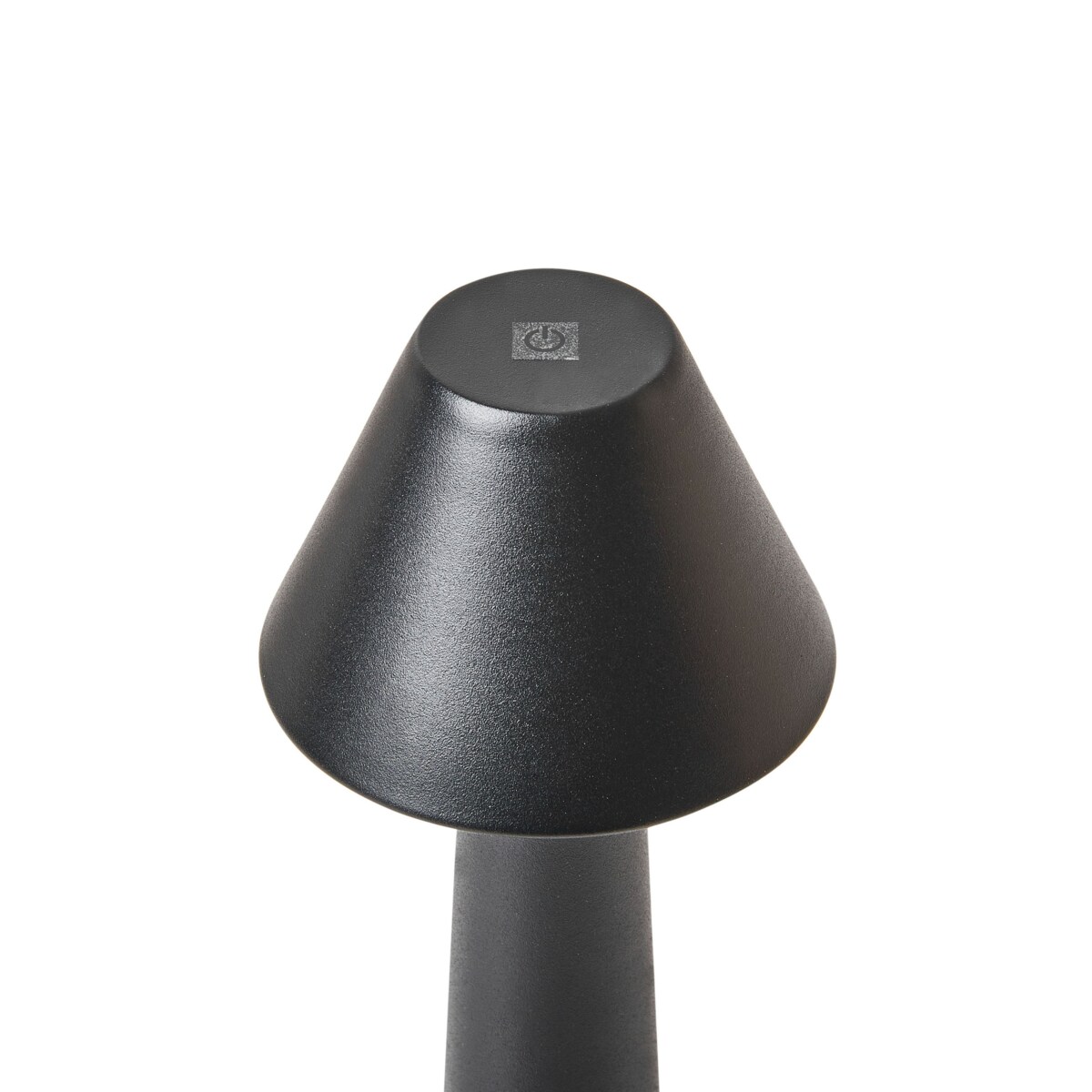 Zestaw 2 lampek stołowych metalowych czarny JOANES