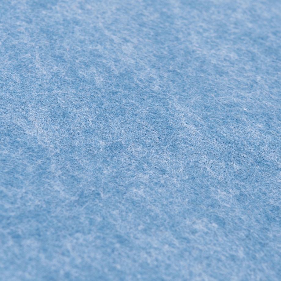 Zestaw 2 szt panel filcowy Felly 40x46 cm płytka heksagon gładki niebieski