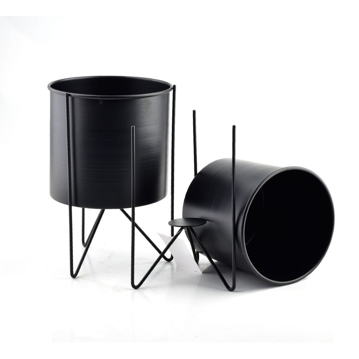 SWEN BLACK Komplet 2 osłonek 18xh26cm/16xh23cm