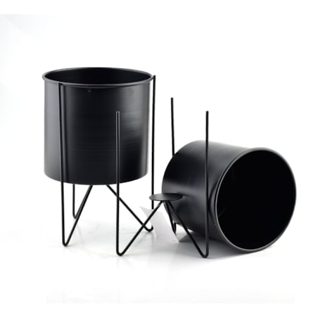 SWEN BLACK Komplet 2 osłonek 18xh26cm/16xh23cm